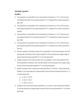 Estimating a P.